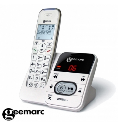 Téléphone sans fil GEEMARC Pack Mobility 295 Blanc