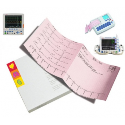 SCHILLER - PAPIER POUR ECG AT101 - CARTON DE 24 RAMETTES