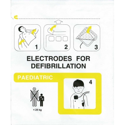SCHILLER ELECTRODES ENFANTS W1404262 FRED BIPHASE