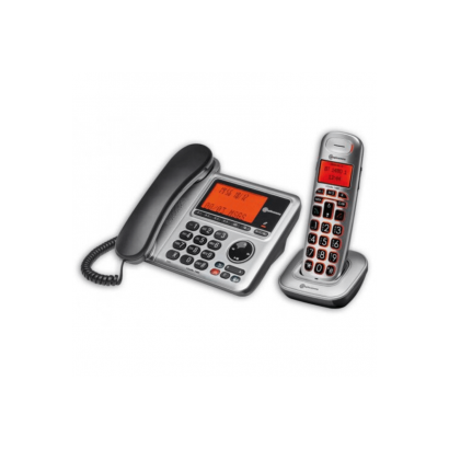 Téléphone sans fil AMPLICOMMS Téléphone sans fil senior avec répondeur