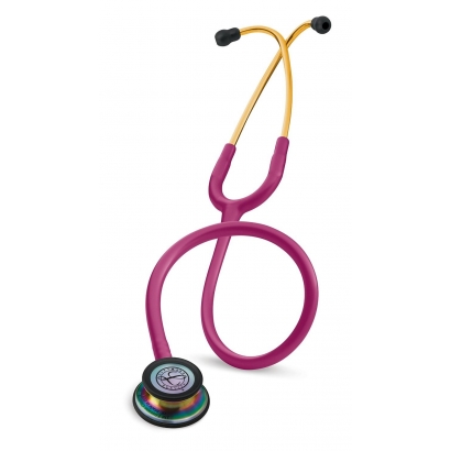 LITTMANN STETHOSCOPE 3M CLASSIC IIII FRAMBOISE - EDITION RAINBOW - 5806