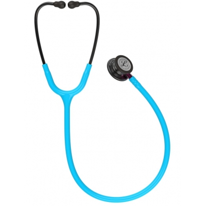 LITTMANN STETHOSCOPE 3M CLASSIC III TURQUOISE - SMOKE EDITION - 5872