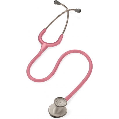 LITTMANN STETHOSCOPE 3M SIMPLE PAVILLON LIGHWEIGHT ROSE NACRE - 2456