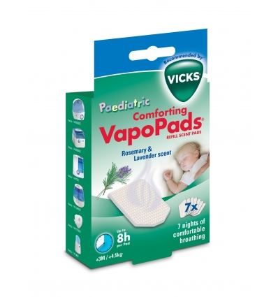 VICKS VAPOPAD ROMARIN ET LAVANDE